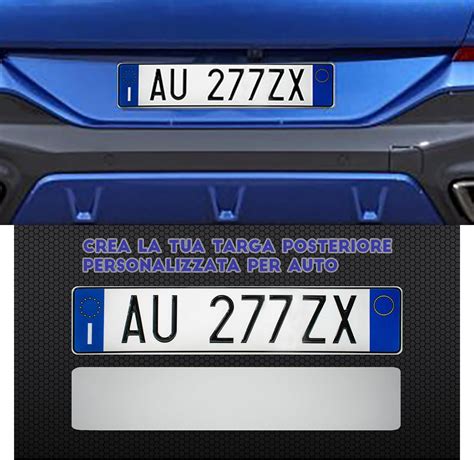 targa auto europea
